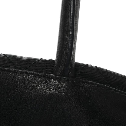 Prada Tessuto Nylon Quilted Shopping Tote Black 12 of 13