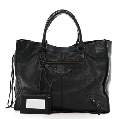 Balenciaga Agneau Classic Hardware Monday Black 3 of 14