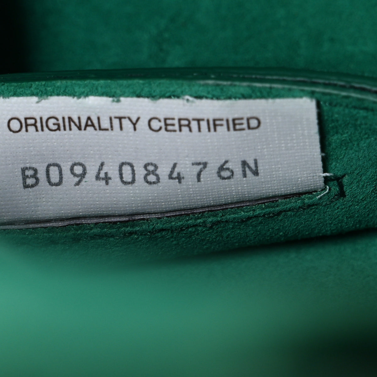 Nappa Maxi Intrecciato Medium Arco Tote Racing Green