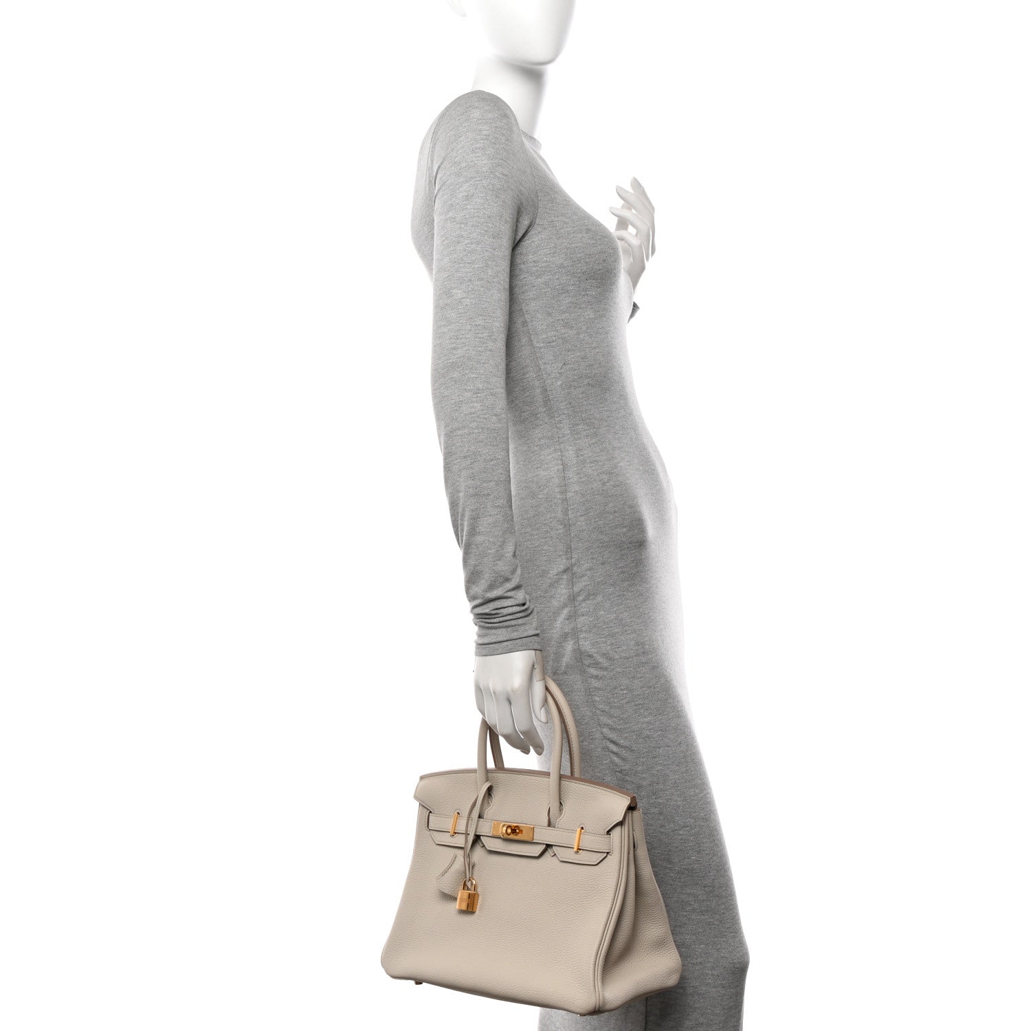 Hermes Togo Birkin 30 Beton 2 of 14