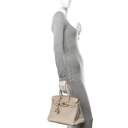 Hermes Togo Birkin 30 Beton 2 of 14