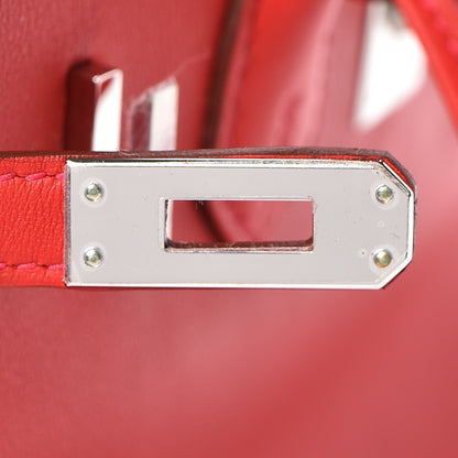 Hermes Swift Birkin 25 Vermillion 13 of 34