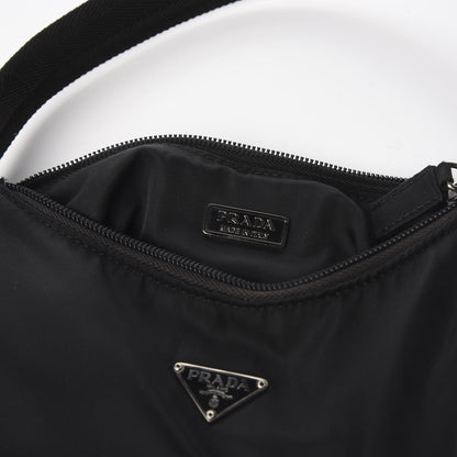Prada Tessuto Nylon Small Shoulder Bag Black 6 of 9