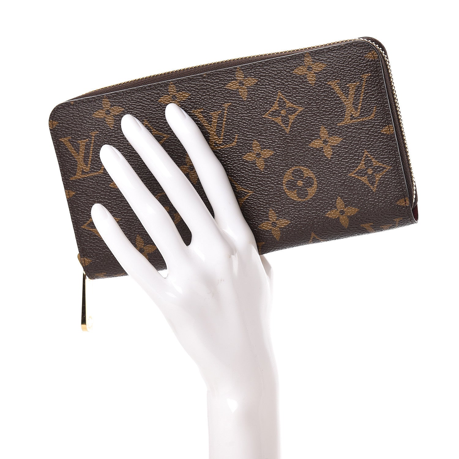 Louis Vuitton Monogram Zippy Wallet Coquelicot 2 of 8
