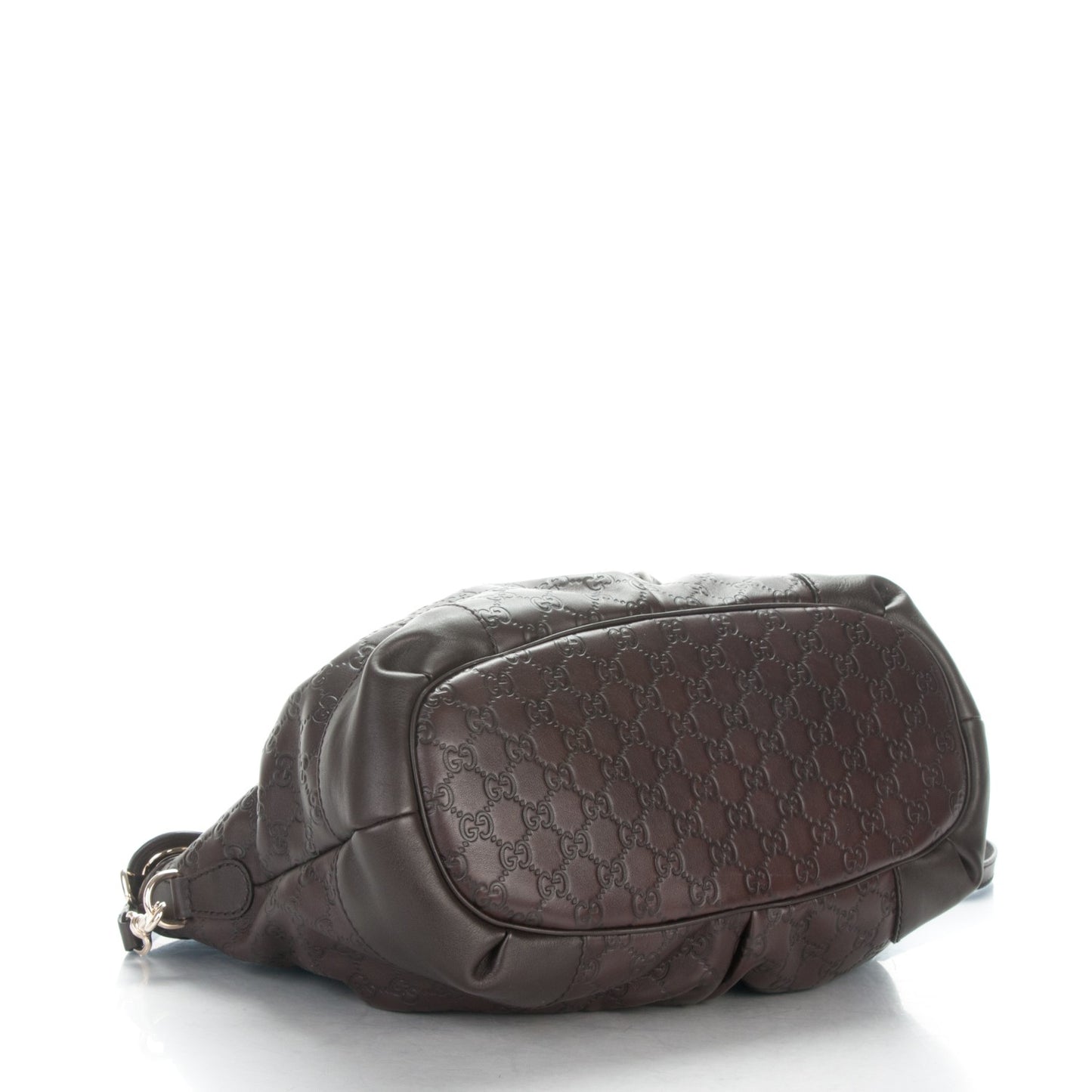 Guccissima Large Sukey Top Handle Bag Chocolate