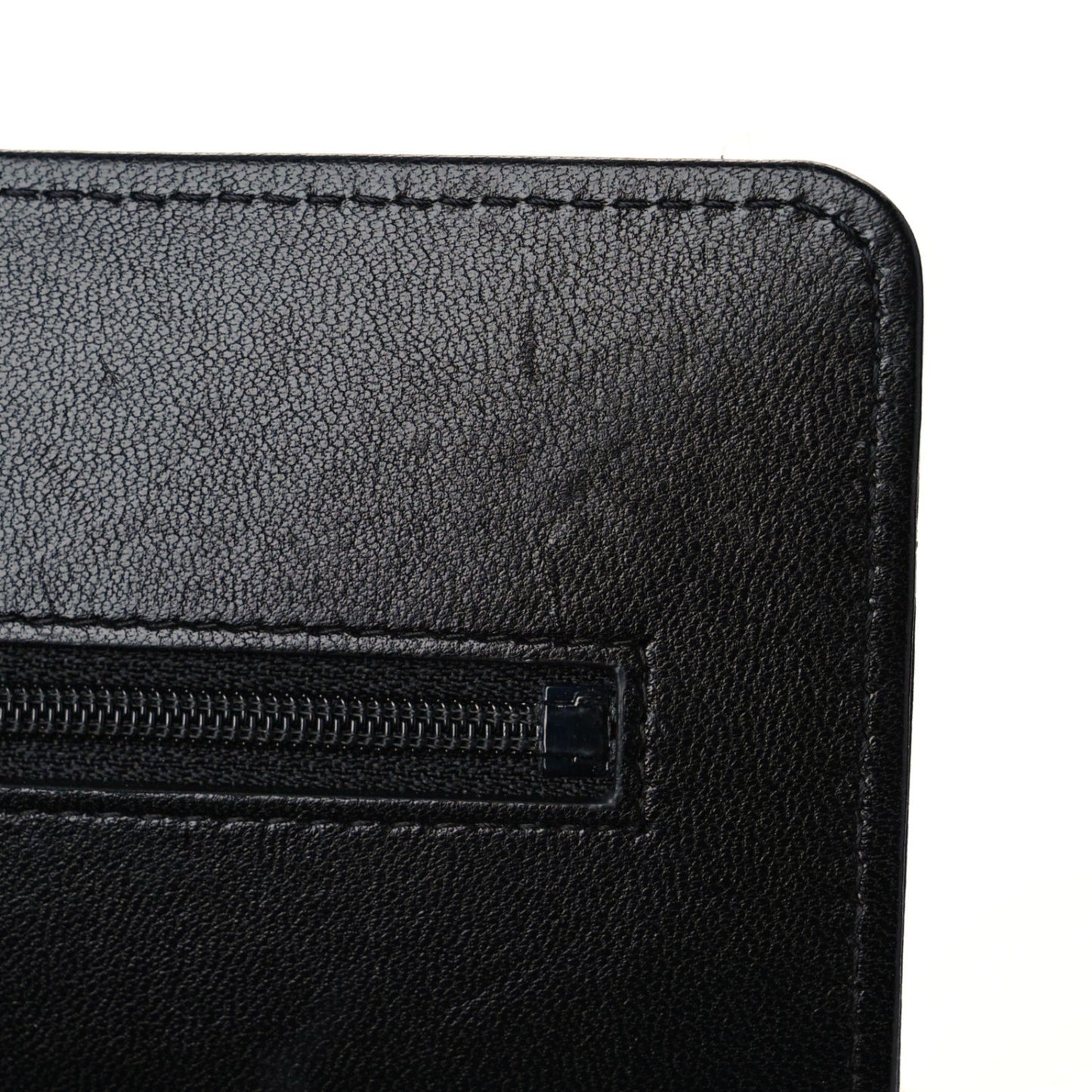 Lambskin Quilted Chanel 19 Wallet On Chain WOC Black