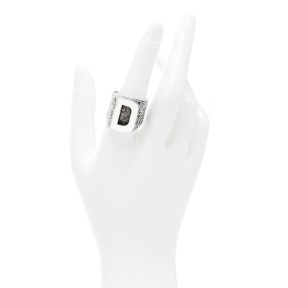 Gucci Sterling Silver Letter D Ring 57 8 2 of 6
