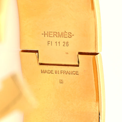Hermes Enamel Wide Clic Clac H Bracelet PM Black 5 of 5