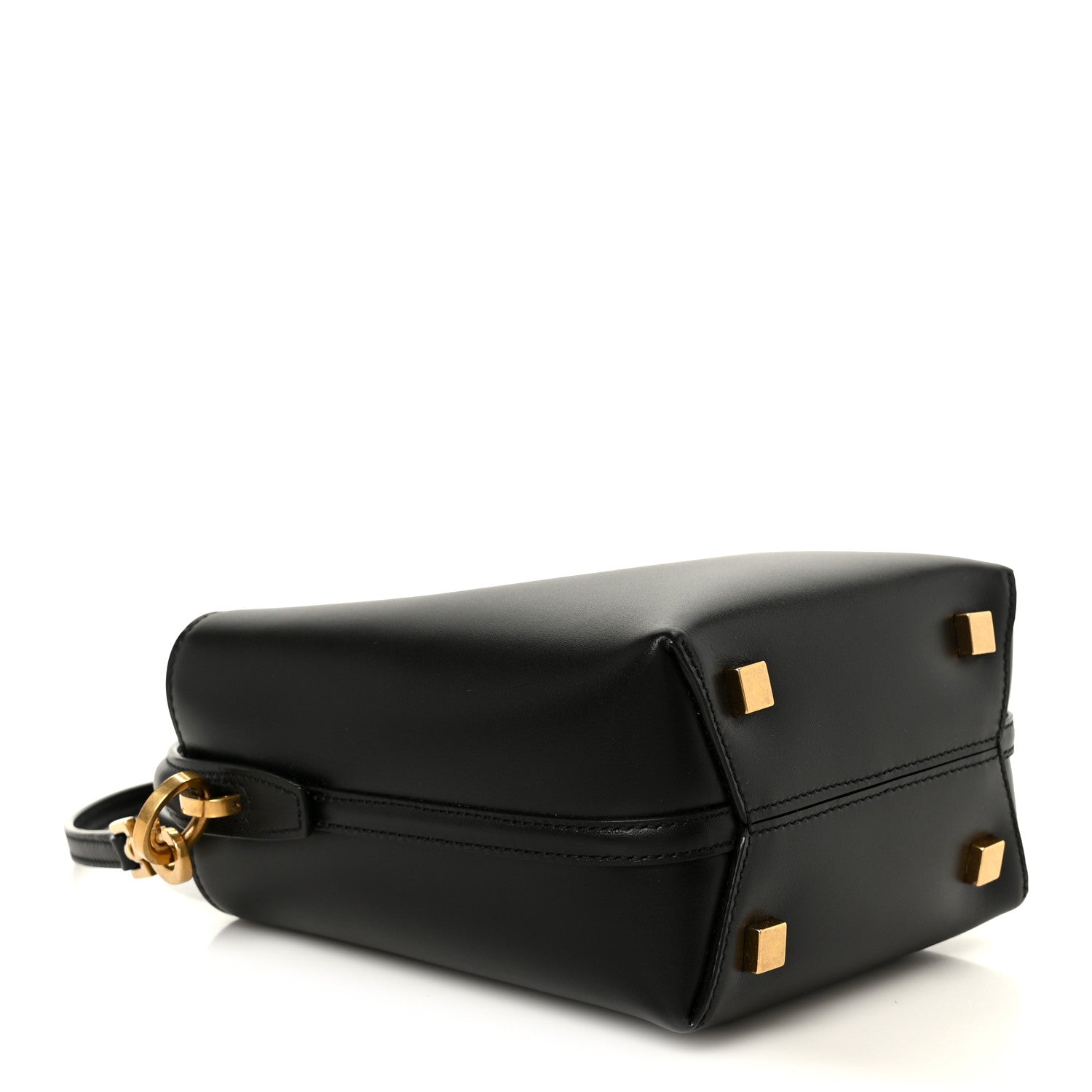 Saint Laurent Shiny Calfskin Le 37 Mini Bucket Bag Black 4 of 10