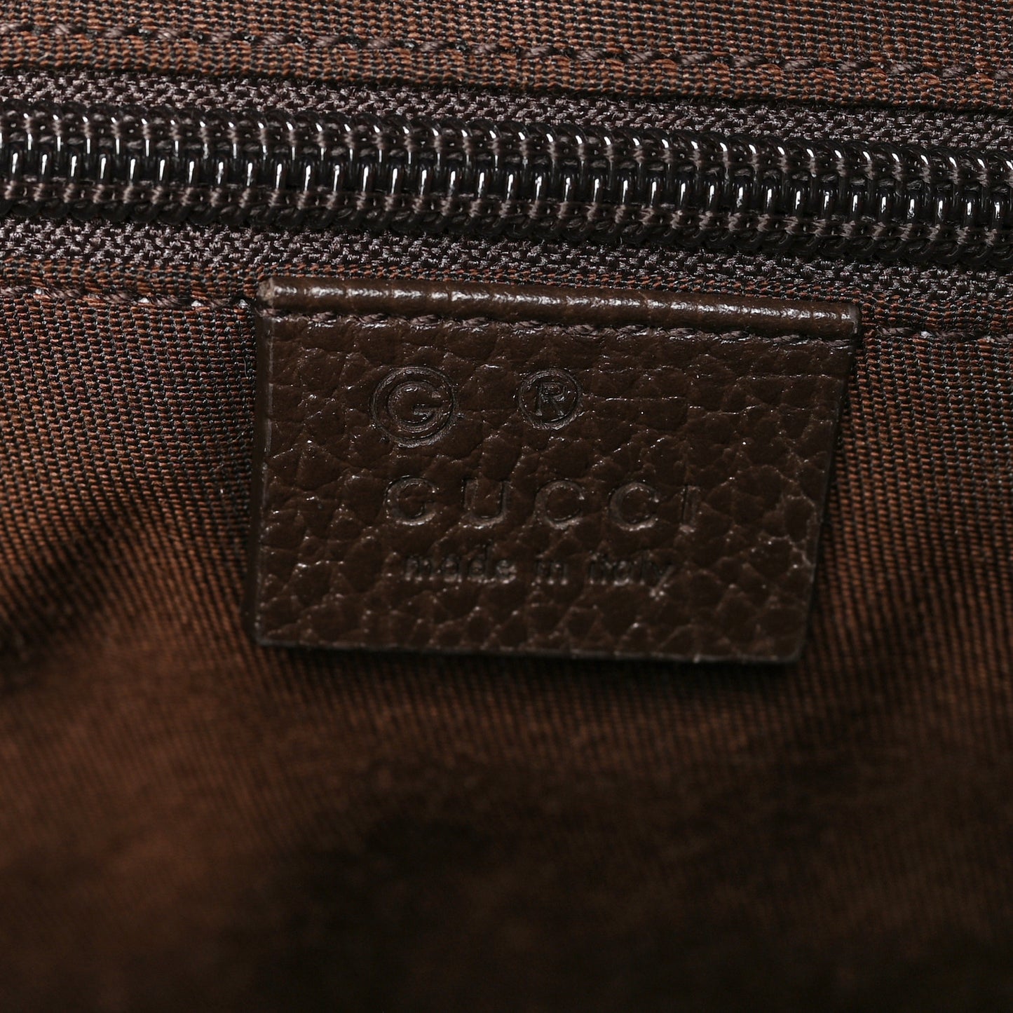 Monogram Flap Messenger Bag Beige Dark Brown