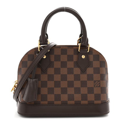 Louis Vuitton Damier Ebene Alma BB 1 of 12