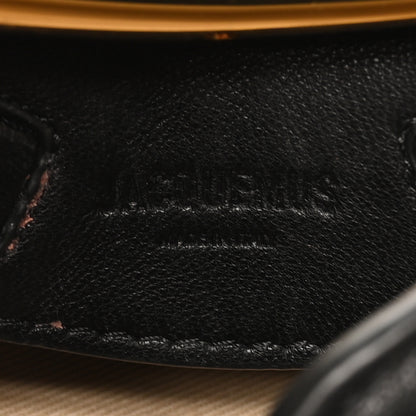 Jacquemus Lambskin Le Petit Calino Ring Top Handle Bag Black 6 of 7