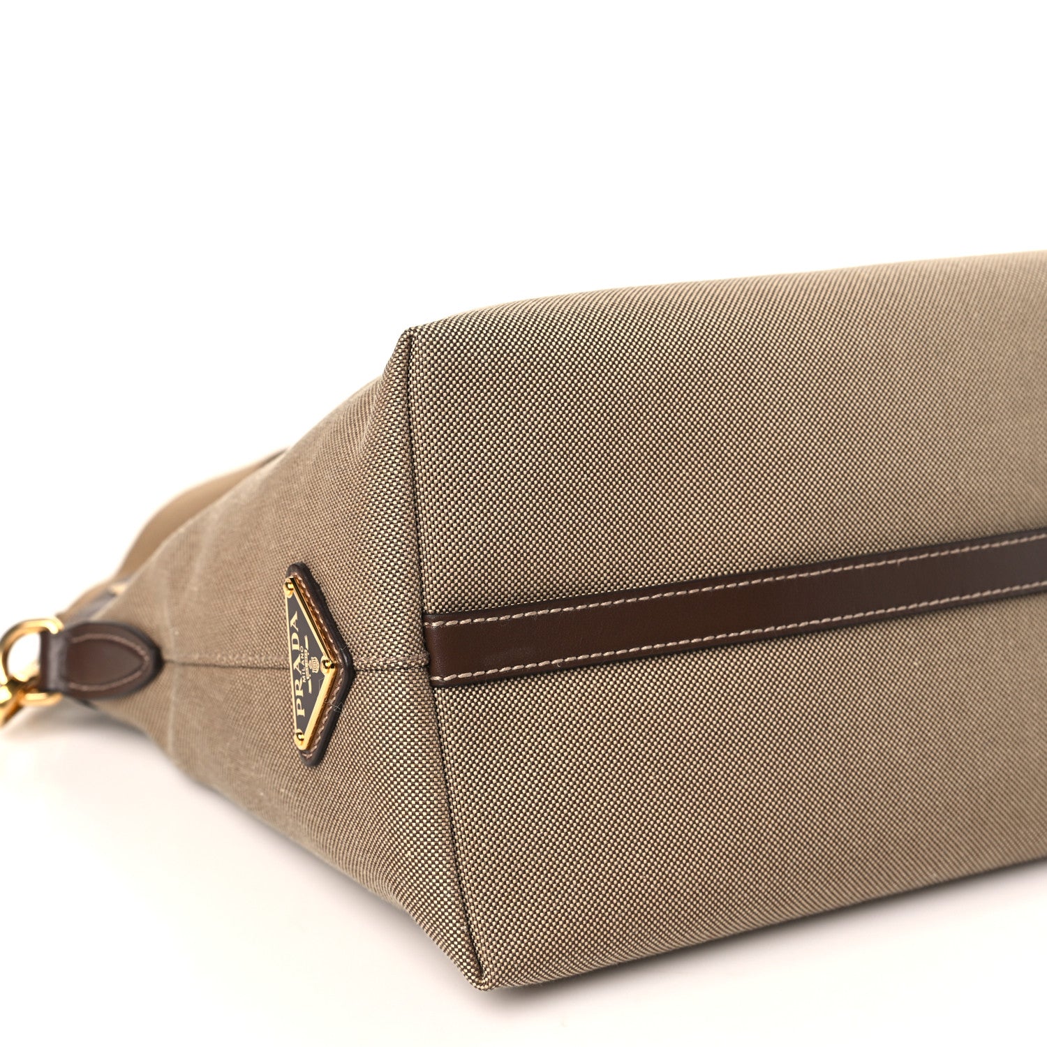 Prada Jacquard Logo Tote Corda Bruciato 7 of 8
