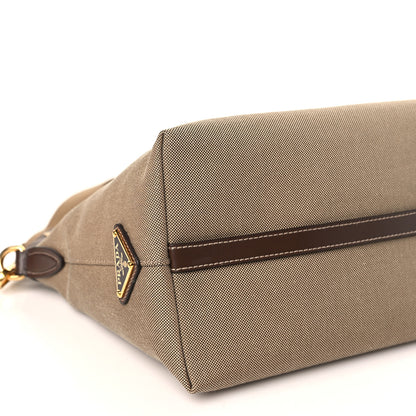 Prada Jacquard Logo Tote Corda Bruciato 7 of 8