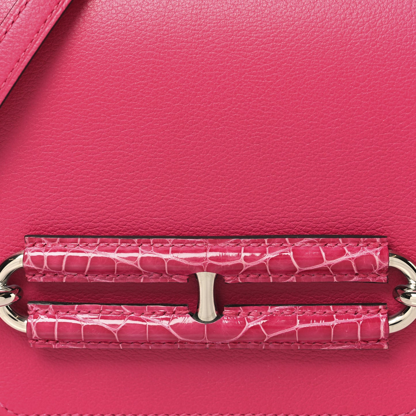 Evercolor Matte Alligator Mini Touch Sac Roulis Rose Mexico