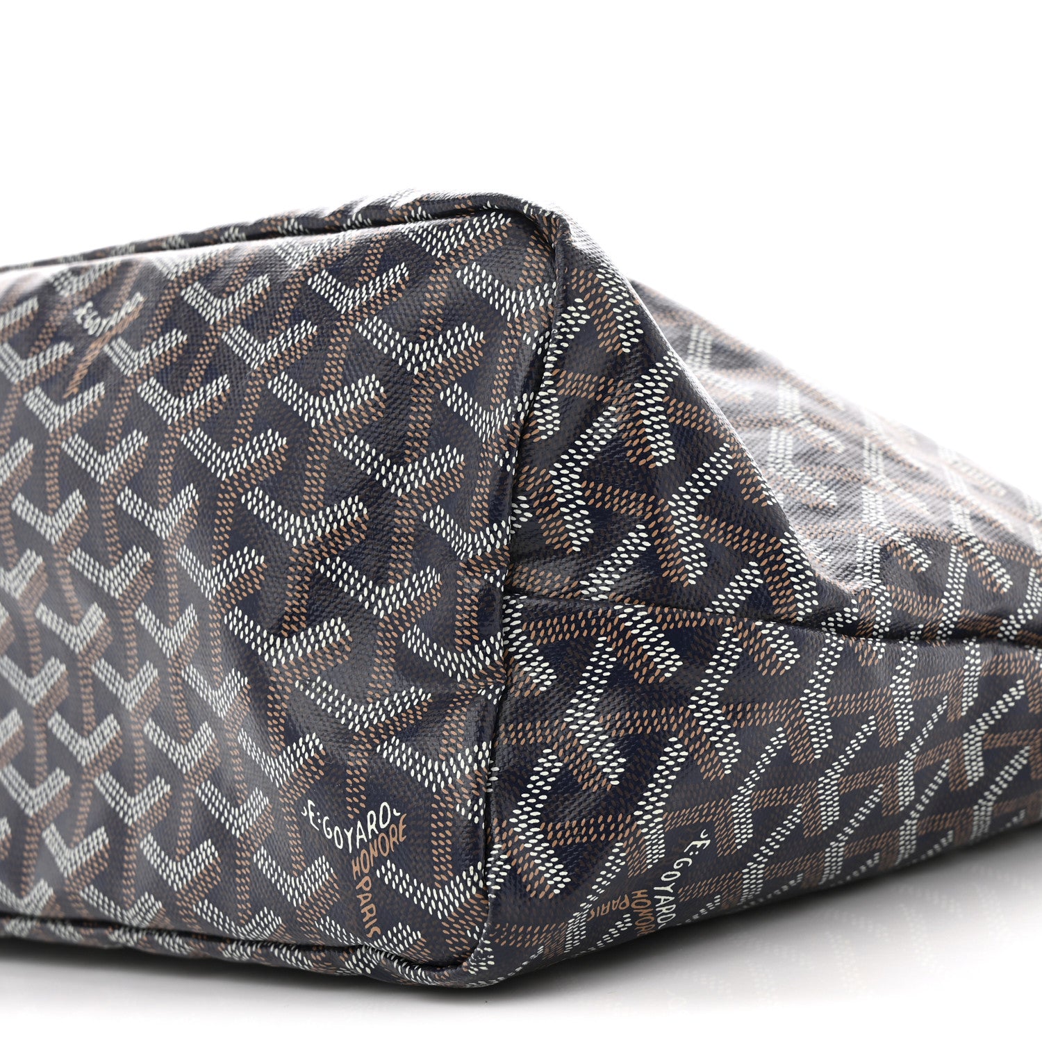 Goyard Goyardine Boheme Hobo Navy Blue 11 of 12