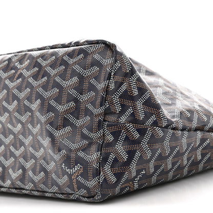 Goyard Goyardine Boheme Hobo Navy Blue 11 of 12