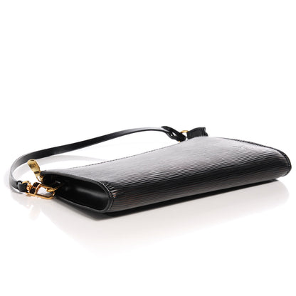 Louis Vuitton Epi Pochette Accessories 21 Black 4 of 7