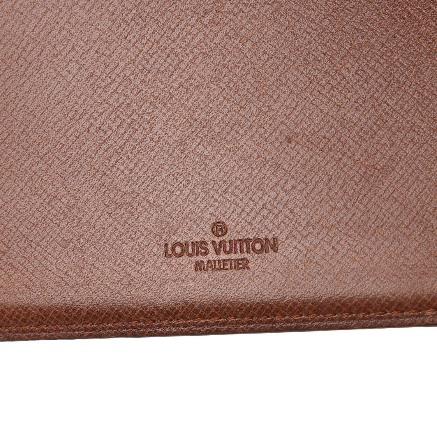 Louis Vuitton Monogram Simple Checkbook Holder Wallet Cover 6 of 7
