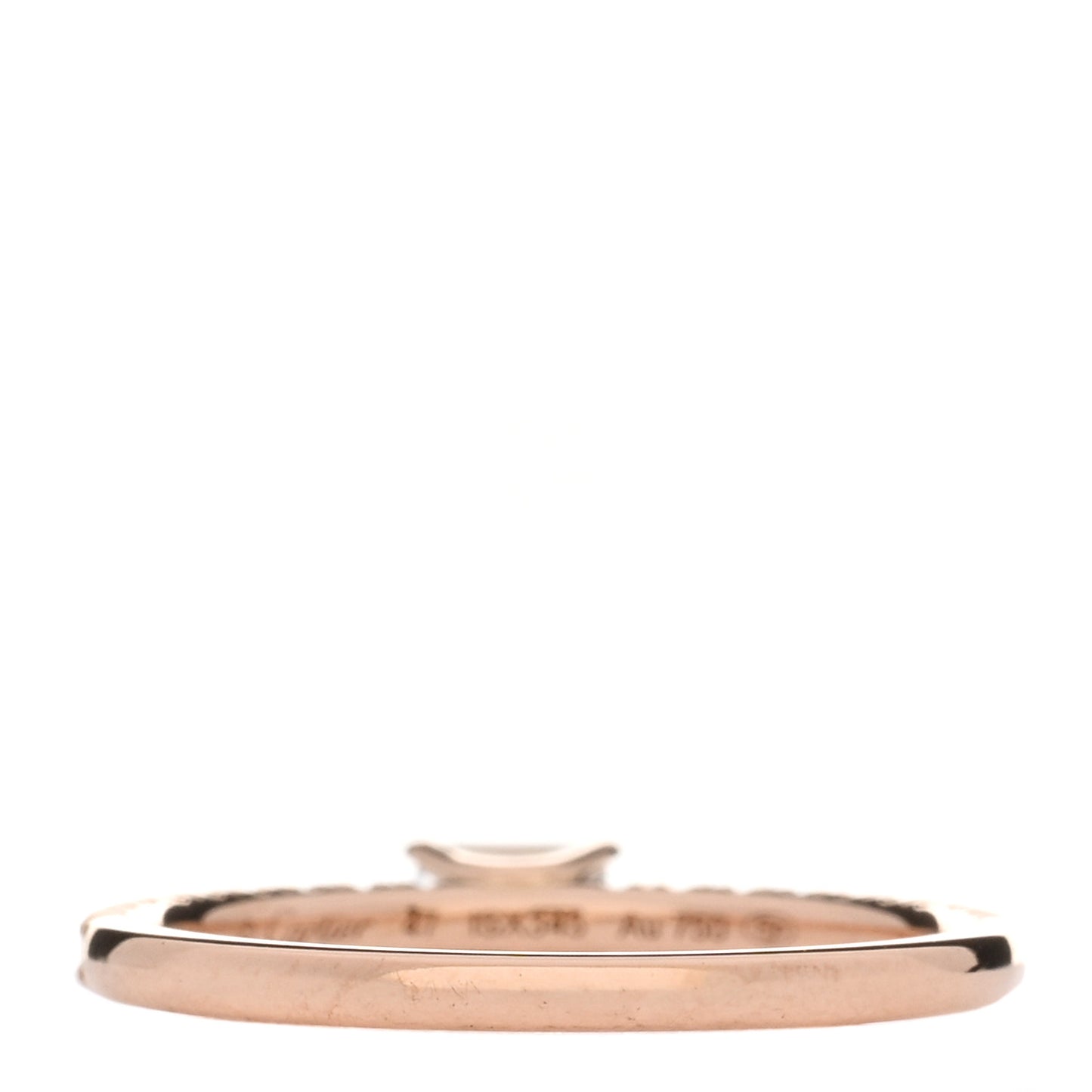 18K Pink Gold Diamond Etincelle De Cartier Engagement Ring 47 4
