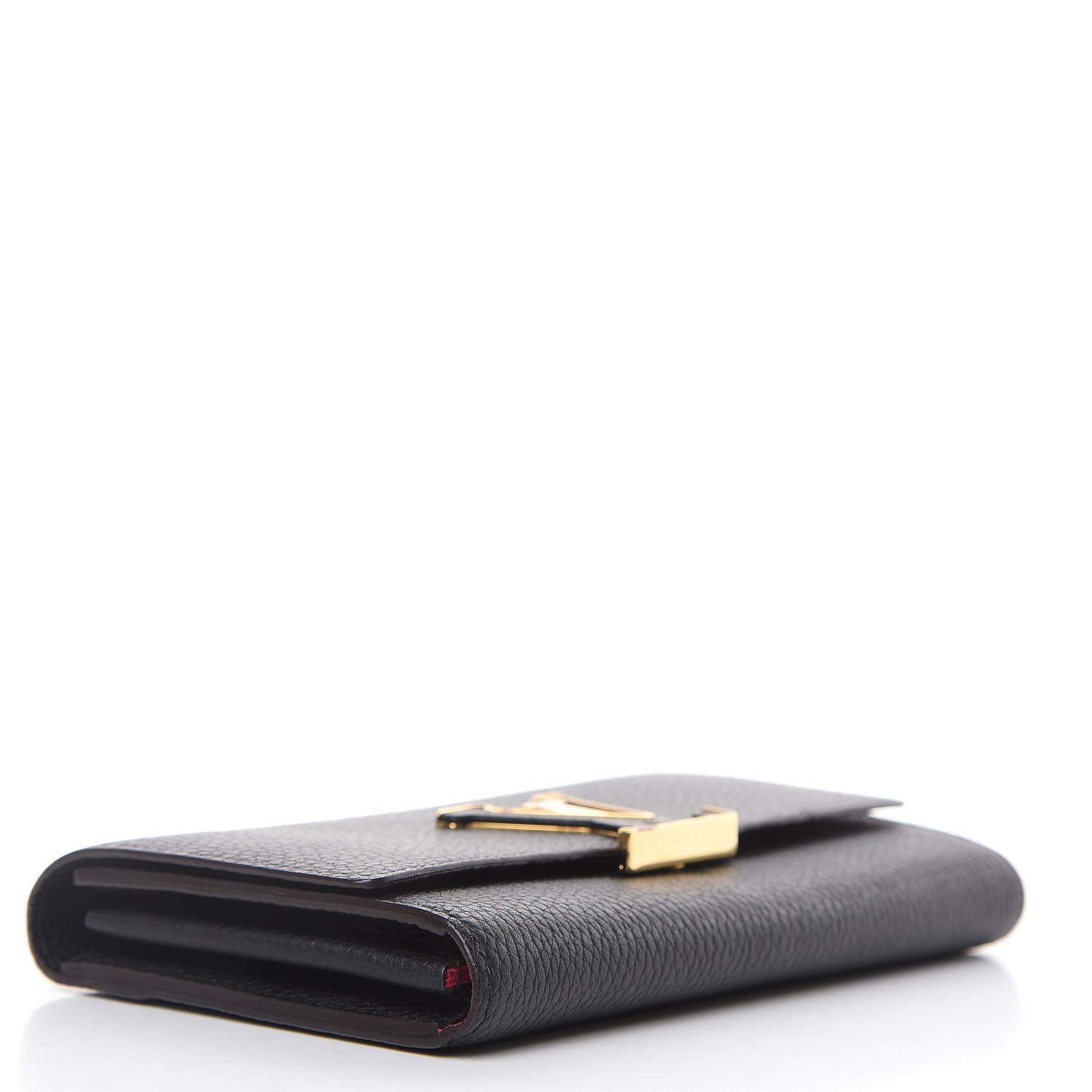 Louis Vuitton Taurillon Capucines Wallet Black 4 of 9