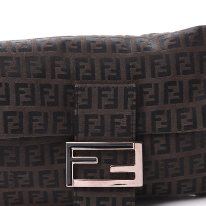Fendi Zucchino Baguette Brown 8 of 8