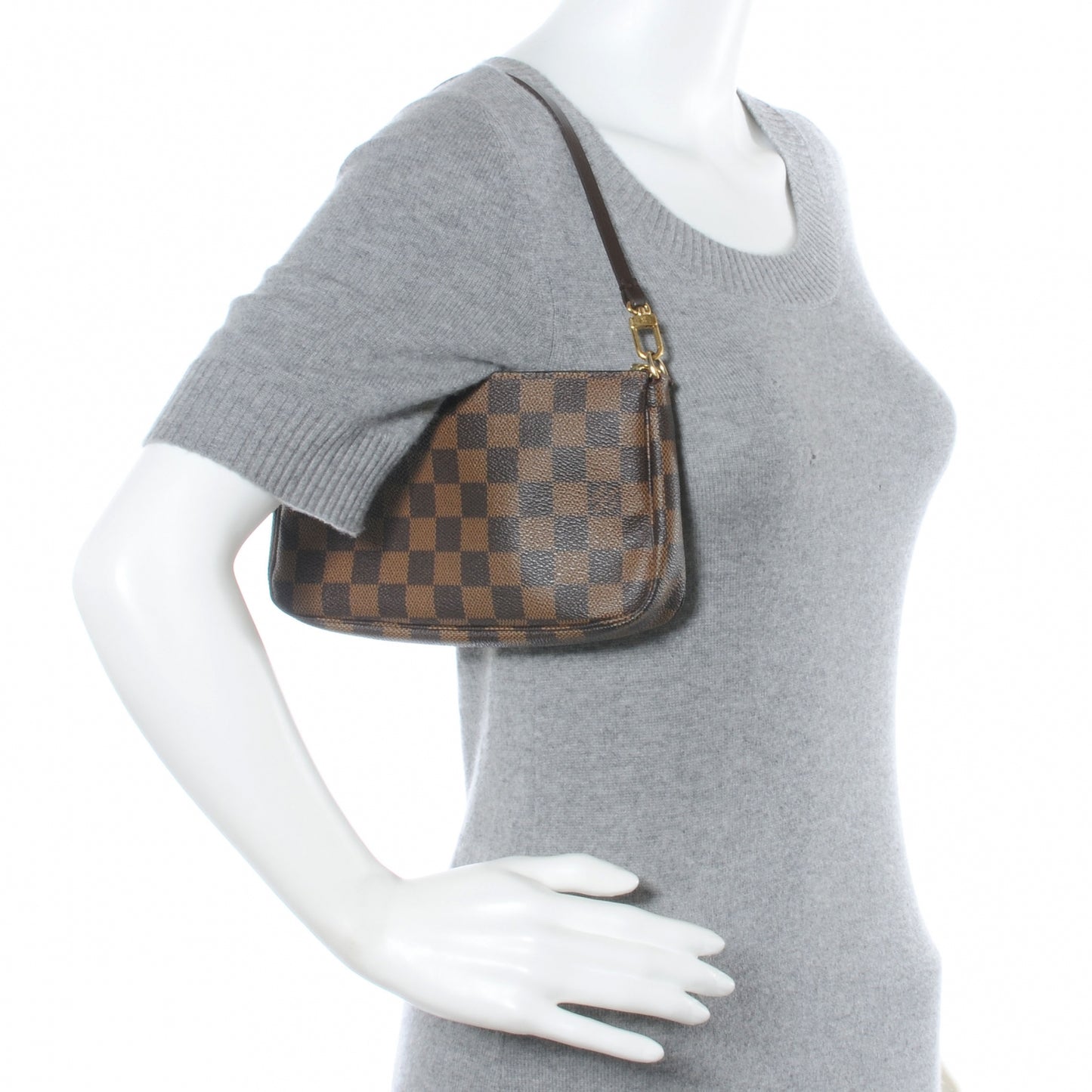 Damier Ebene Pochette Accessories Bag