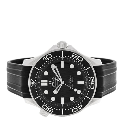 Omega Stainless Steel Rubber 42mm Seamaster Diver 300M Co-Axial Master Chronometer Automatic Watch Black 210.32.42.20.01.003 2 of 5