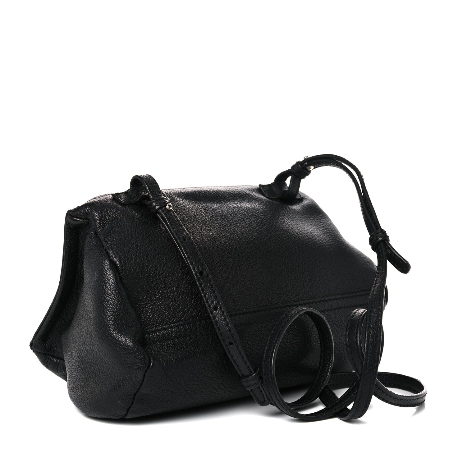 Sugar Goatskin Mini Pandora Black