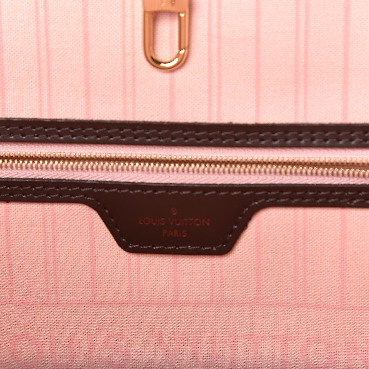 Damier Ebene Neo Neverfull MM Rose Ballerine