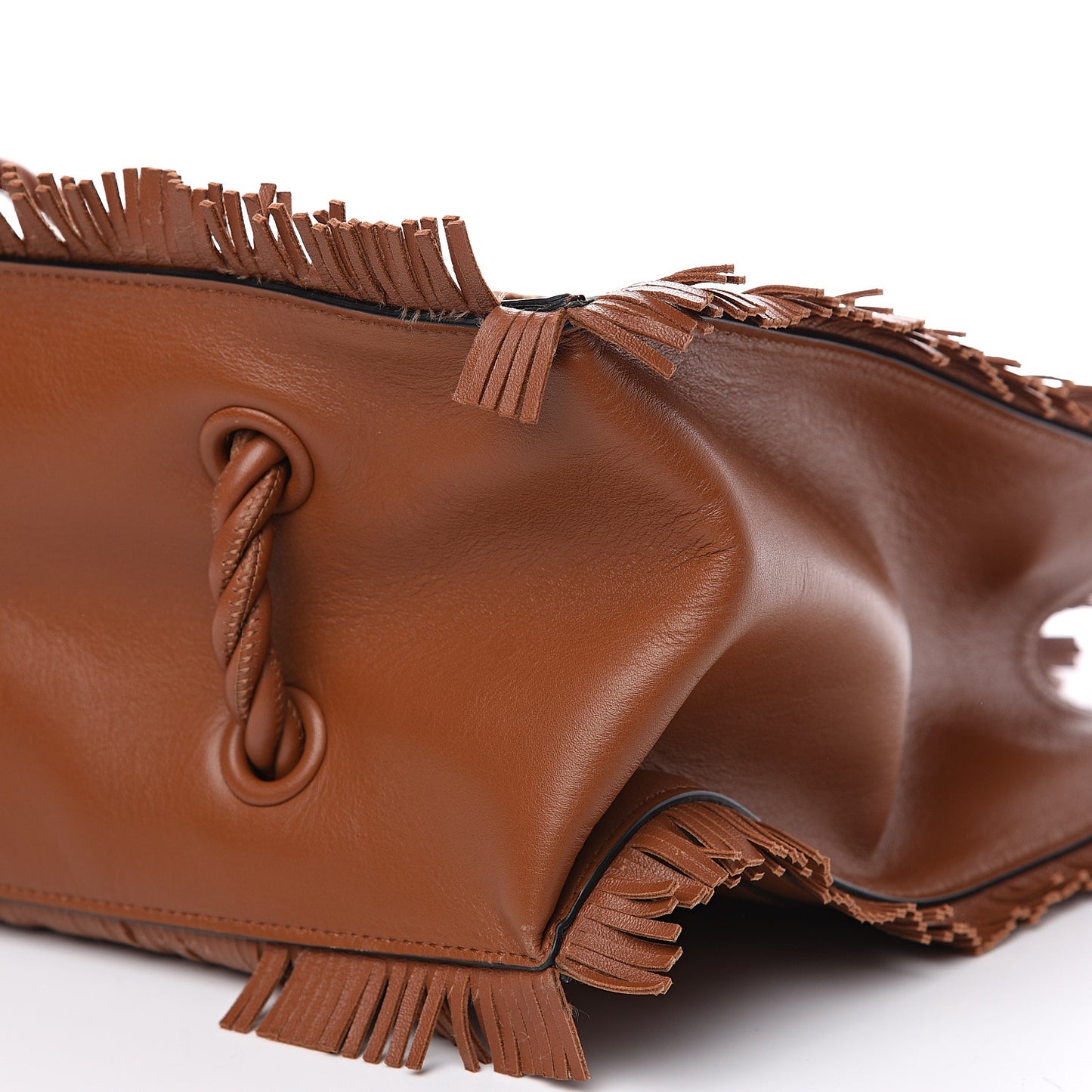 Calfskin The Rope Shopper Tan