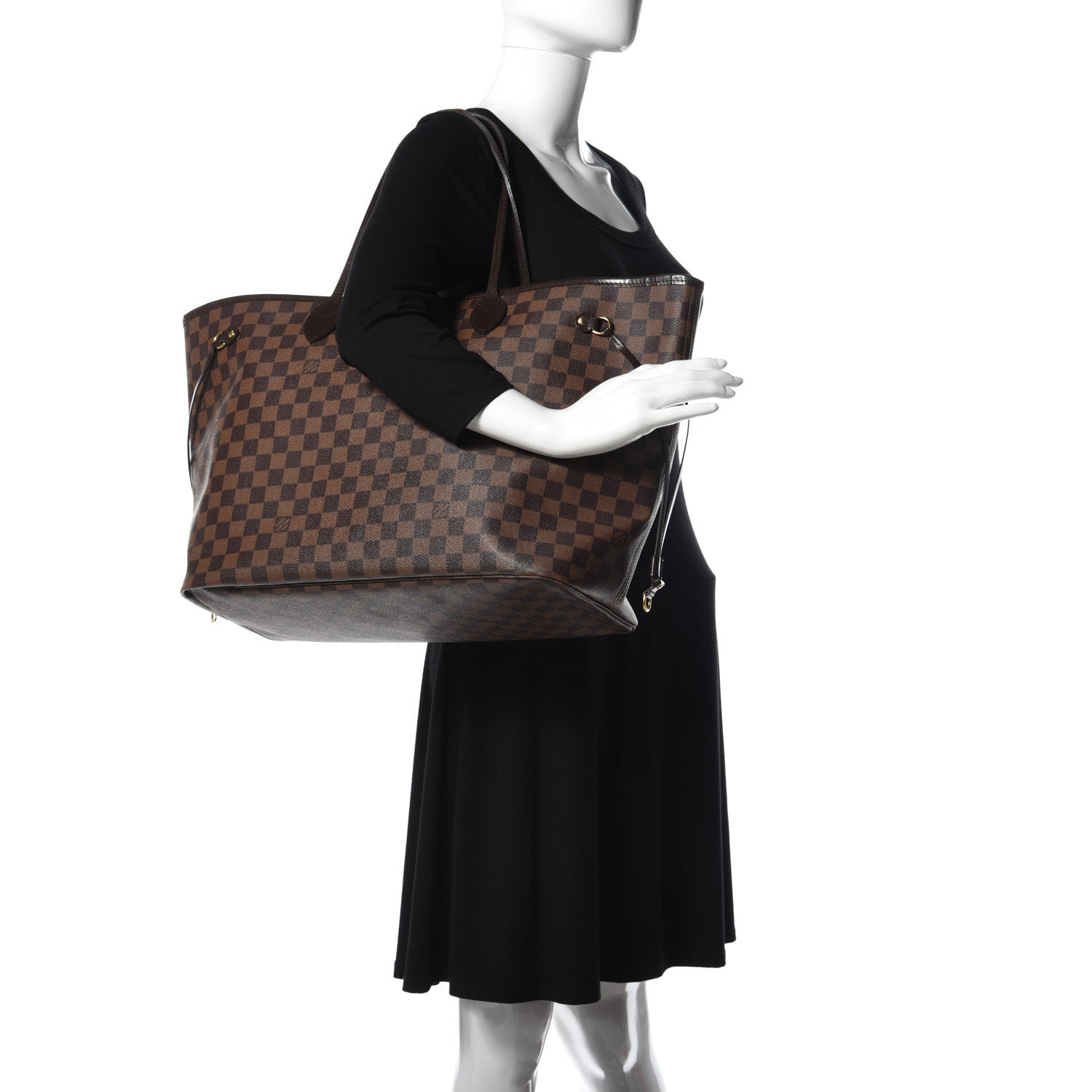 Louis Vuitton Damier Ebene Neverfull GM 2 of 8