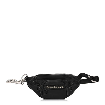 Alexander Wang Lambskin Attica Mini Belt Bag Black 1 of 10