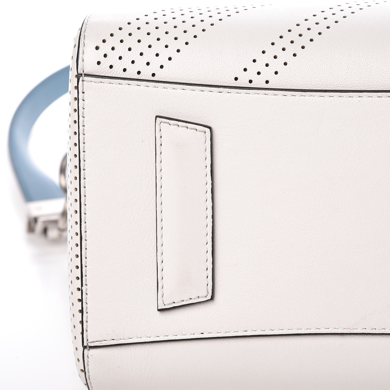 Givenchy Lambskin Perforated Small Antigona White 17 of 20