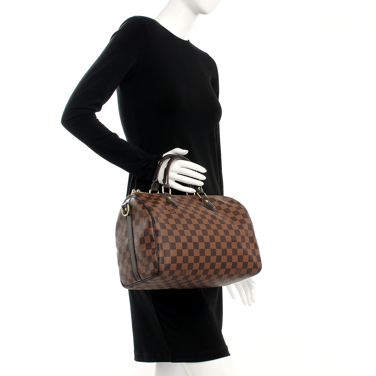 Damier Ebene Speedy Bandouliere 30