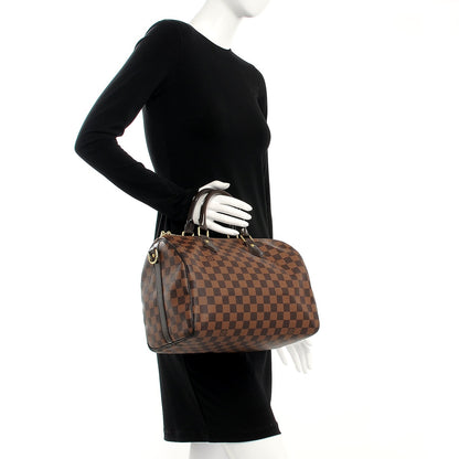 Louis Vuitton Damier Ebene Speedy Bandouliere 30 3 of 16
