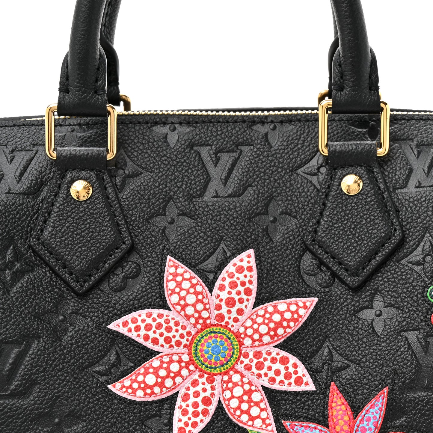 LV X YK Empreinte Speedy Bandouliere 25 Black