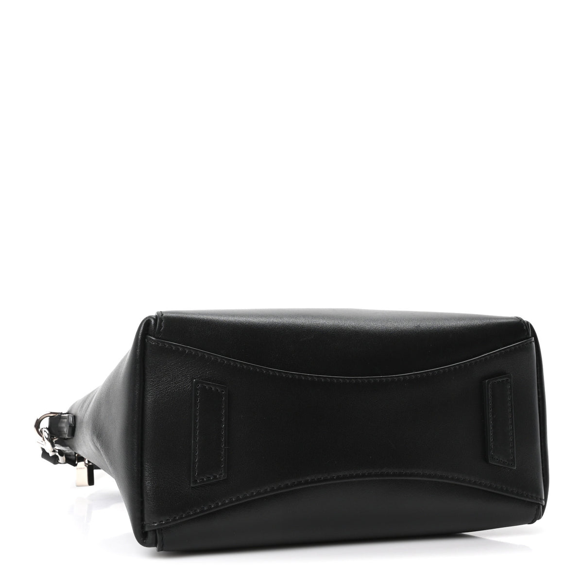 Box Calfskin Mini Sport Antigona Top Handle Bag Black