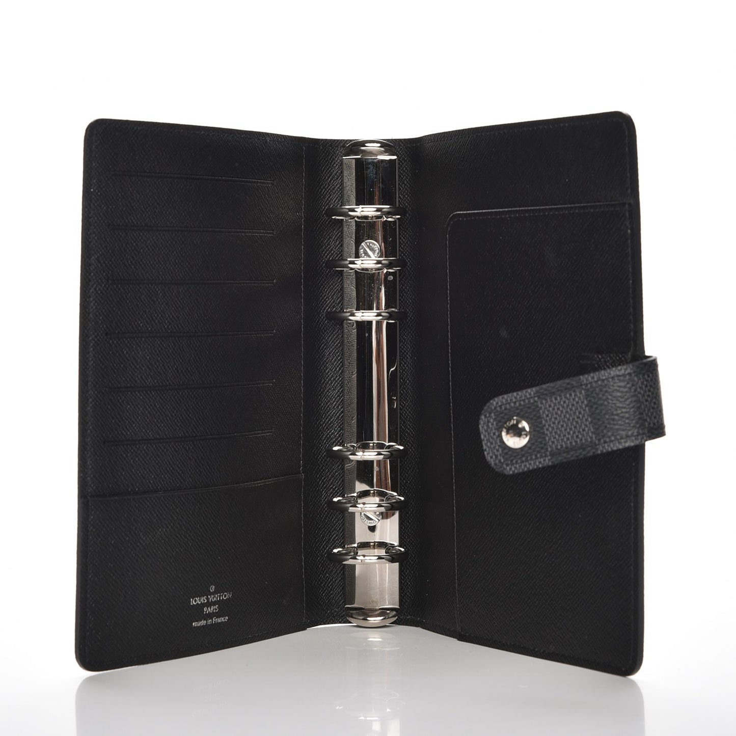 Damier Graphite Medium Ring Agenda Cover
