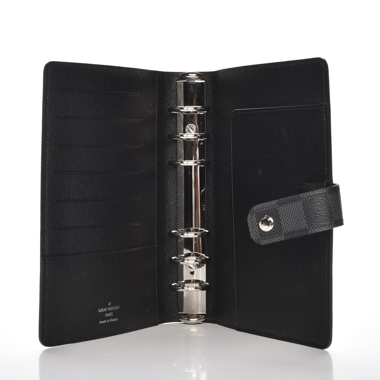 Louis Vuitton Damier Graphite Medium Ring Agenda Cover 5 of 7