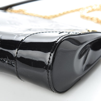 Louis Vuitton Vernis Santa Monica Clutch Noir Magnetique 8 of 9