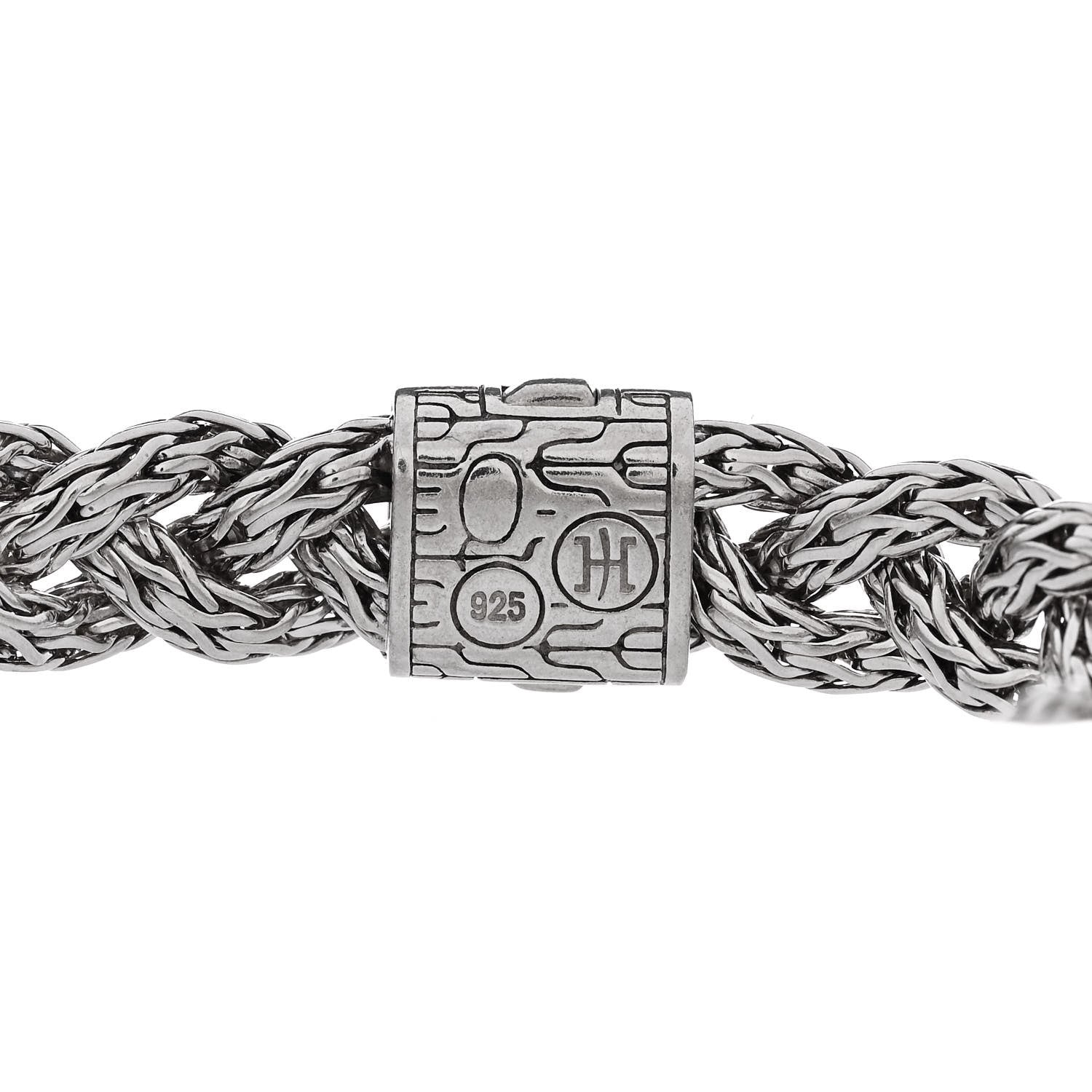 John Hardy Sterling Silver Medium Braided Classic Chain Bracelet 3 of 3