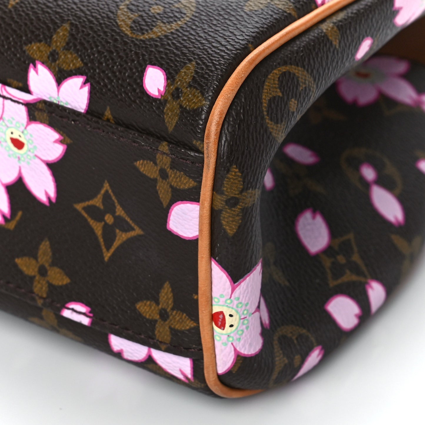 Monogram Cherry Blossom Sac Retro Bag Brown