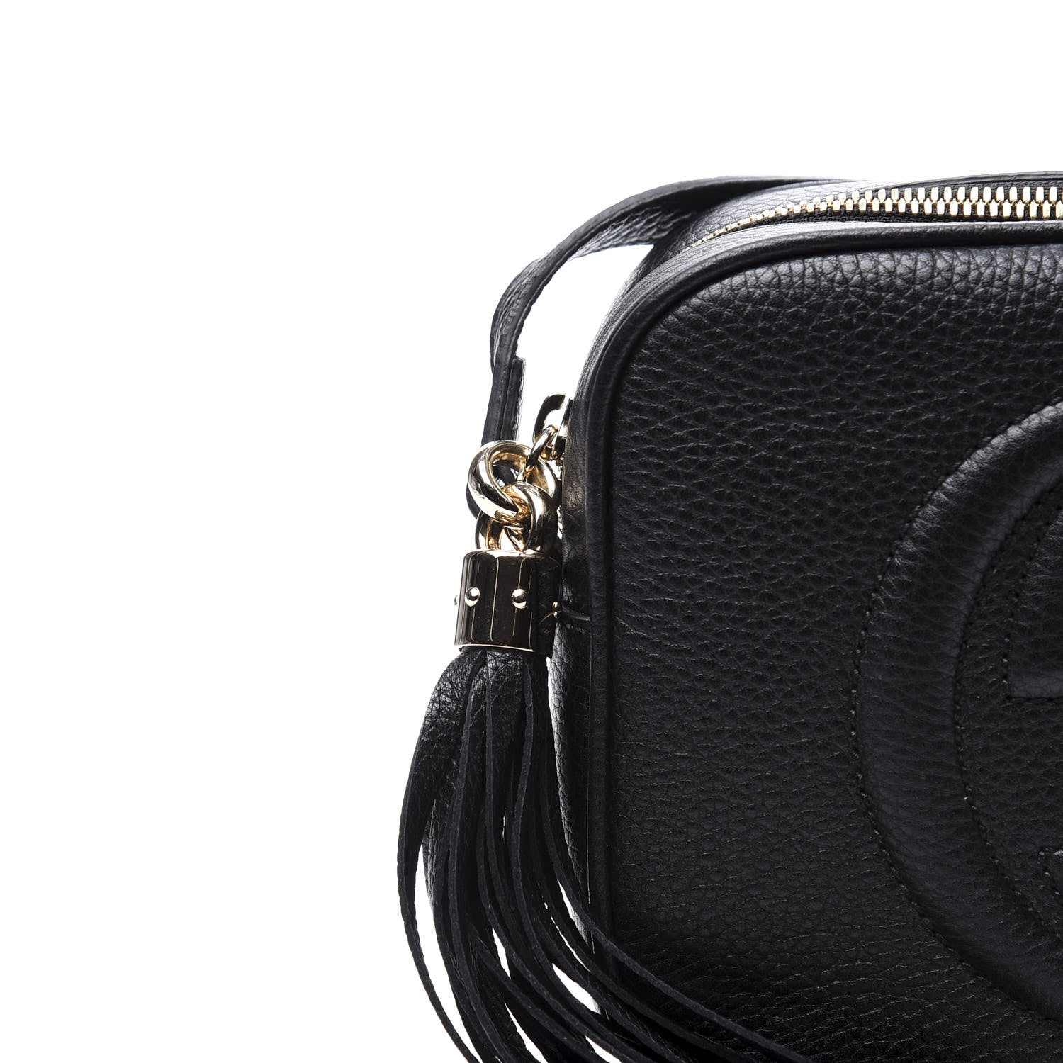 Gucci Pebbled Calfskin Small Soho Disco Bag Black 10 of 12