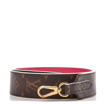 Louis Vuitton Monogram Bandouliere Shoulder Strap Hot Pink 1 of 6
