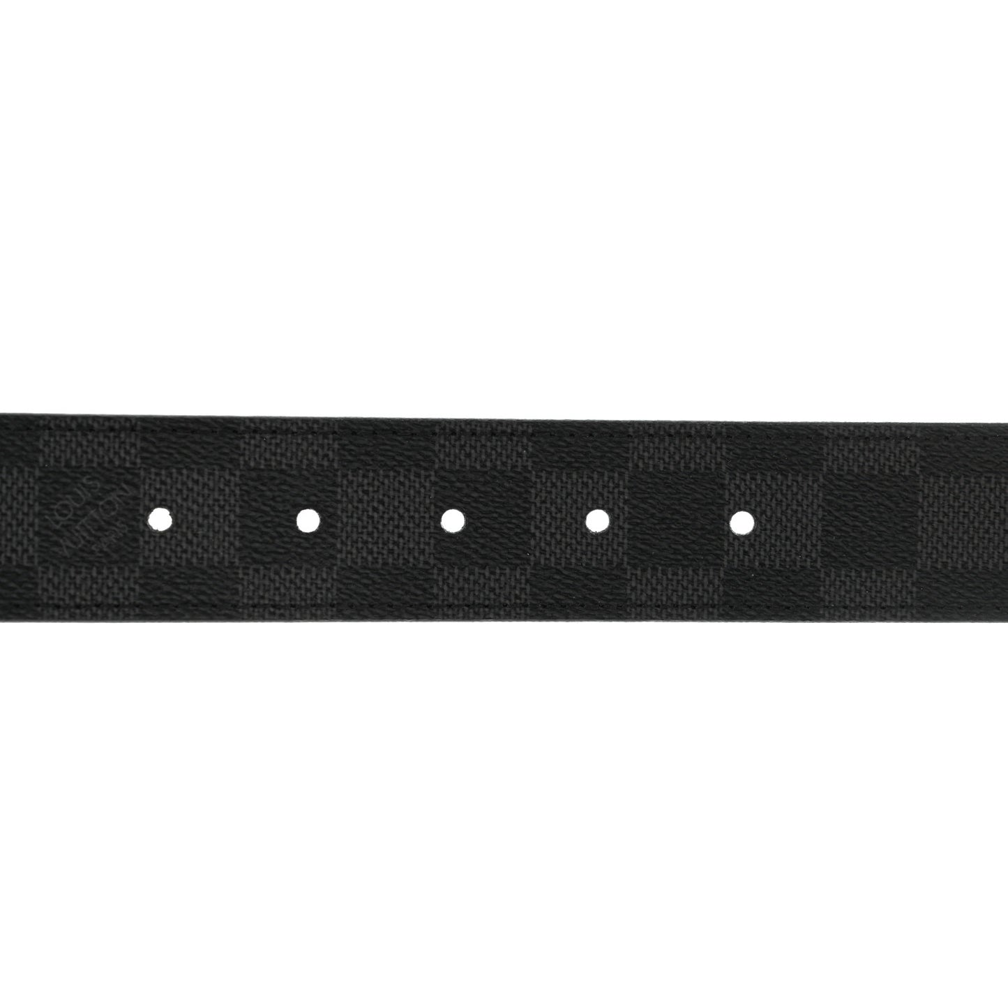 Damier Graphite Ellipse Belt 90 36