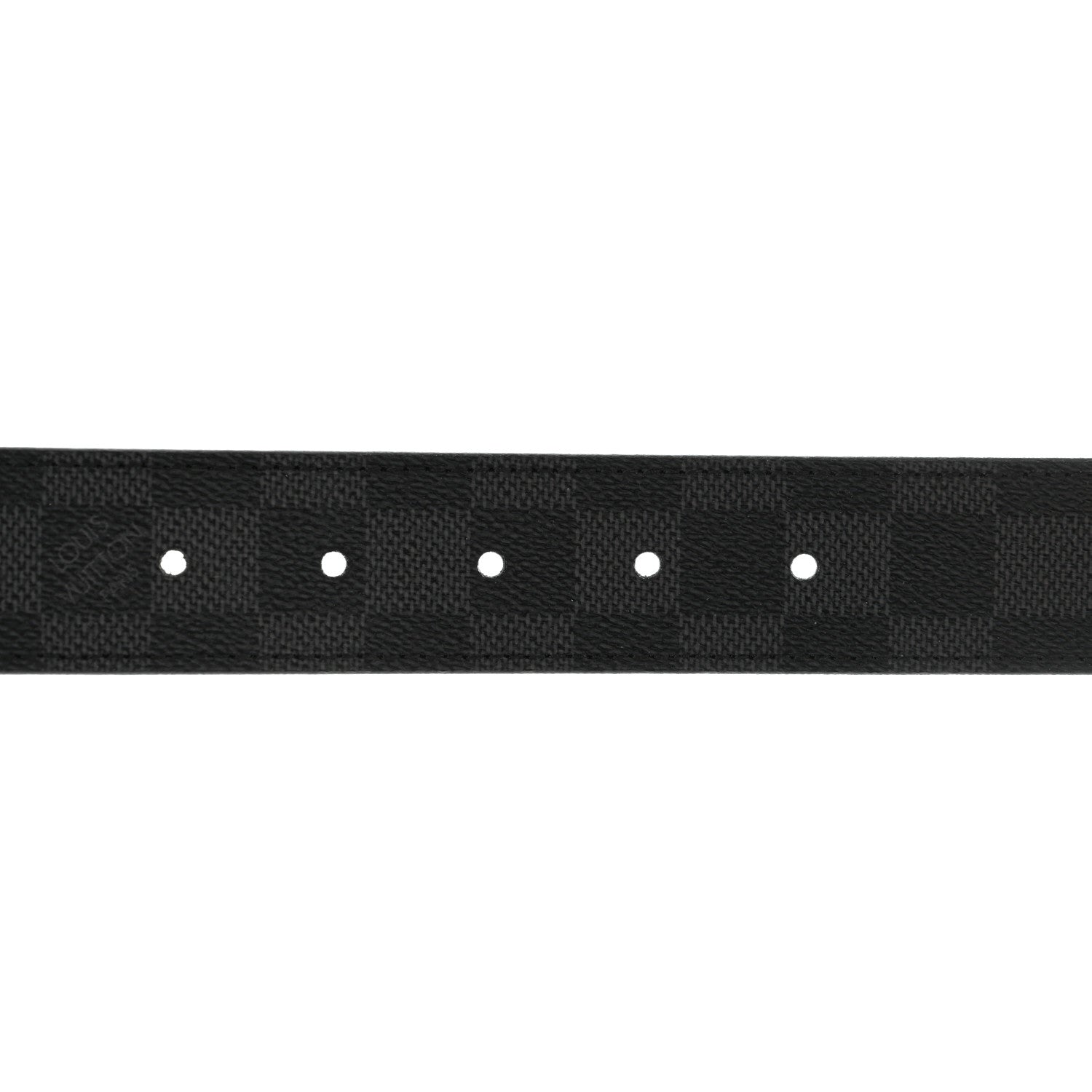 Louis Vuitton Damier Graphite Ellipse Belt 90 36 5 of 6
