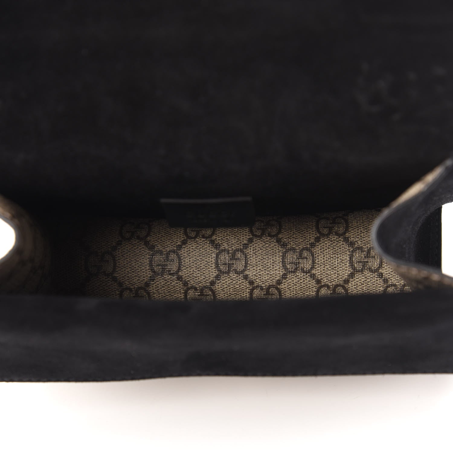 Gucci GG Supreme Monogram Mini Dionysus Shoulder Bag Black 5 of 11