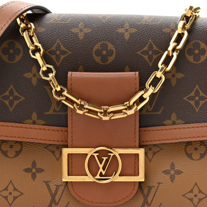 Louis Vuitton Reverse Monogram Dauphine MM 8 of 17