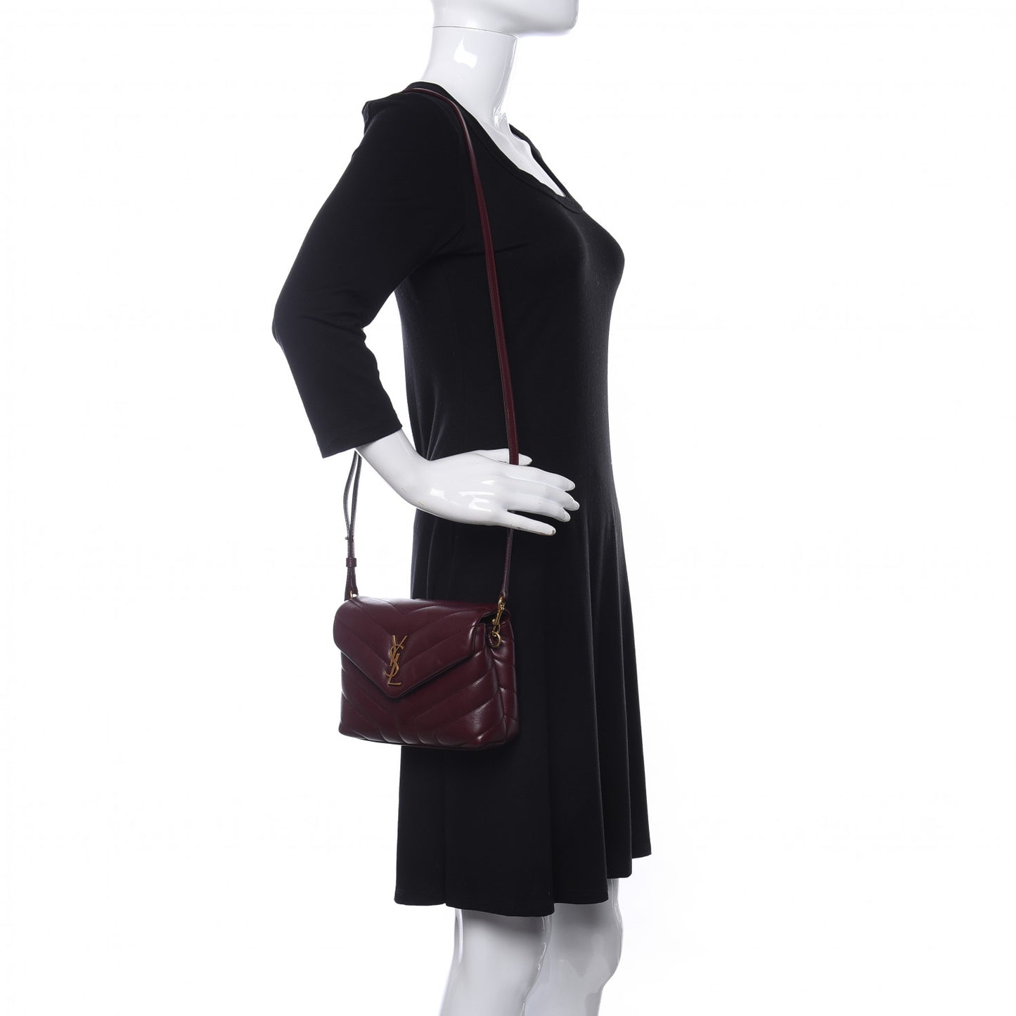 Calfskin Y Quilted Monogram Toy Loulou Monogram Crossbody Bag Rouge Legion